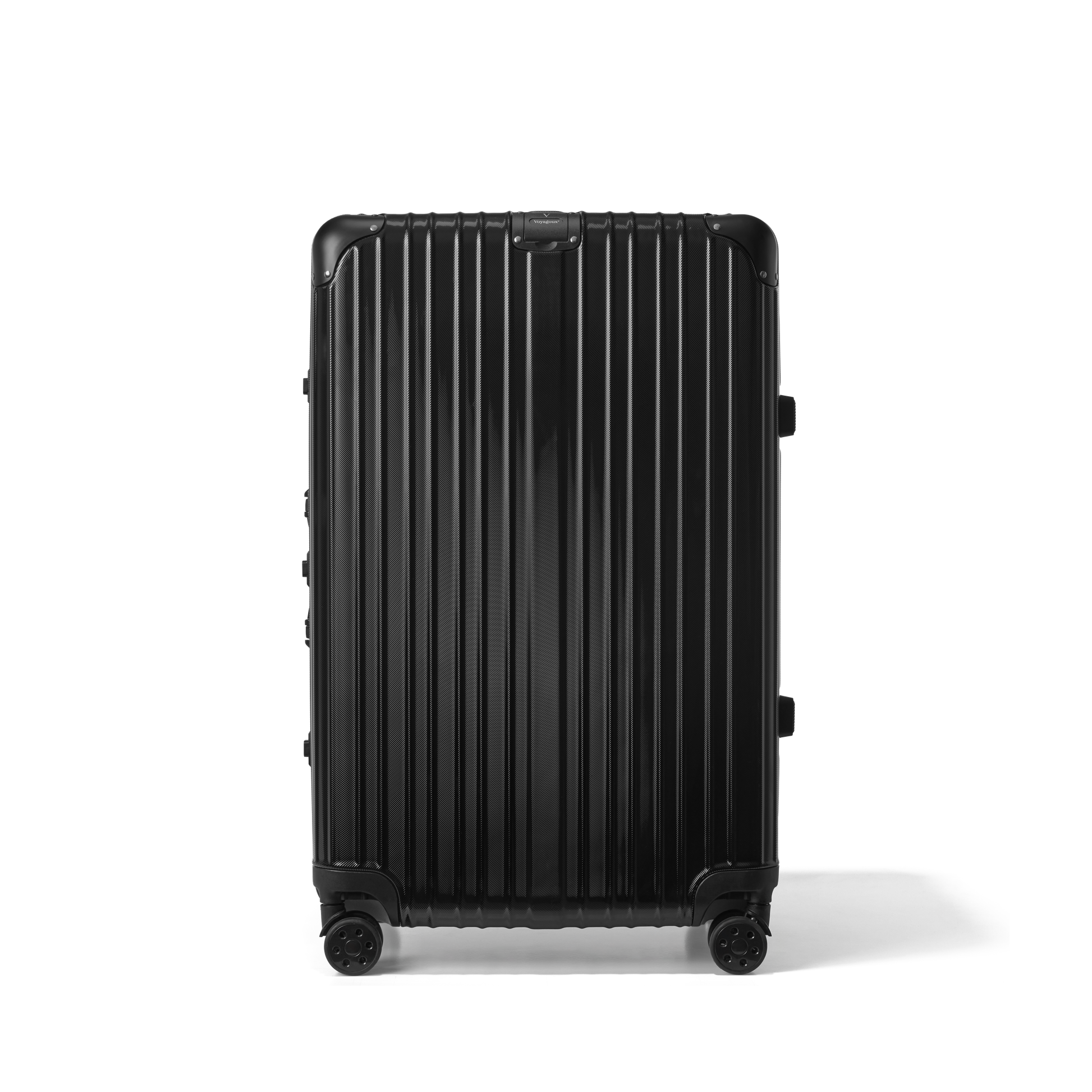 Reiskoffer Zwart Large AEON | Voyagoux voorkant