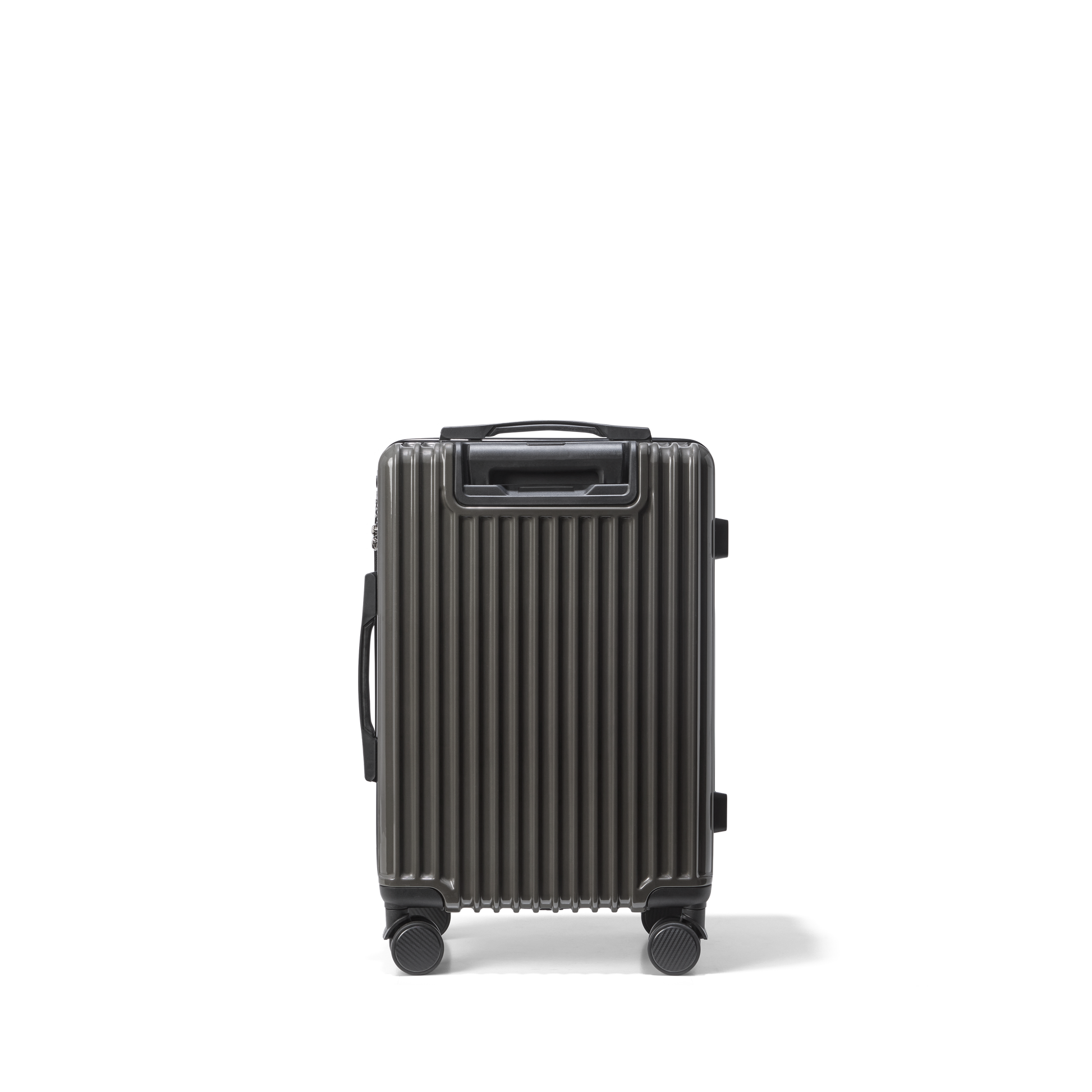 Handbagage koffer Donkergrijs Classic | Voyagoux achterkant