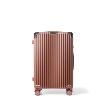 Reiskoffer Rose Gold Medium Classic | Voyagoux voorkant