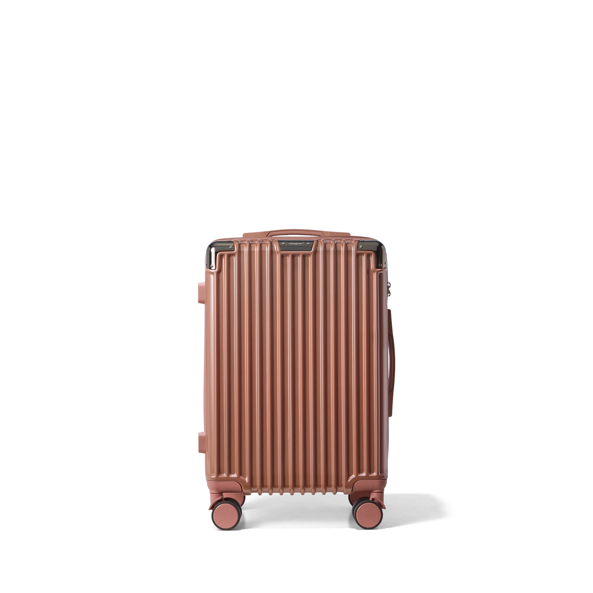 Handbagage koffer Rose Gold Classic | Voyagoux voorkant