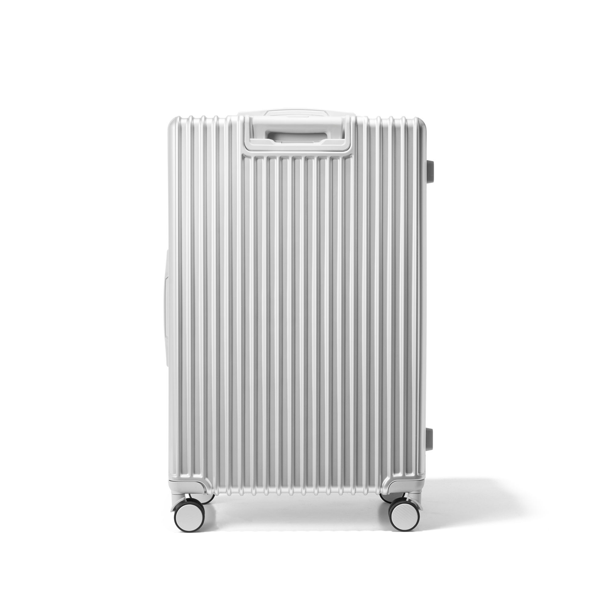 Reiskoffer Zilver Large Classic | Voyagoux achterkant