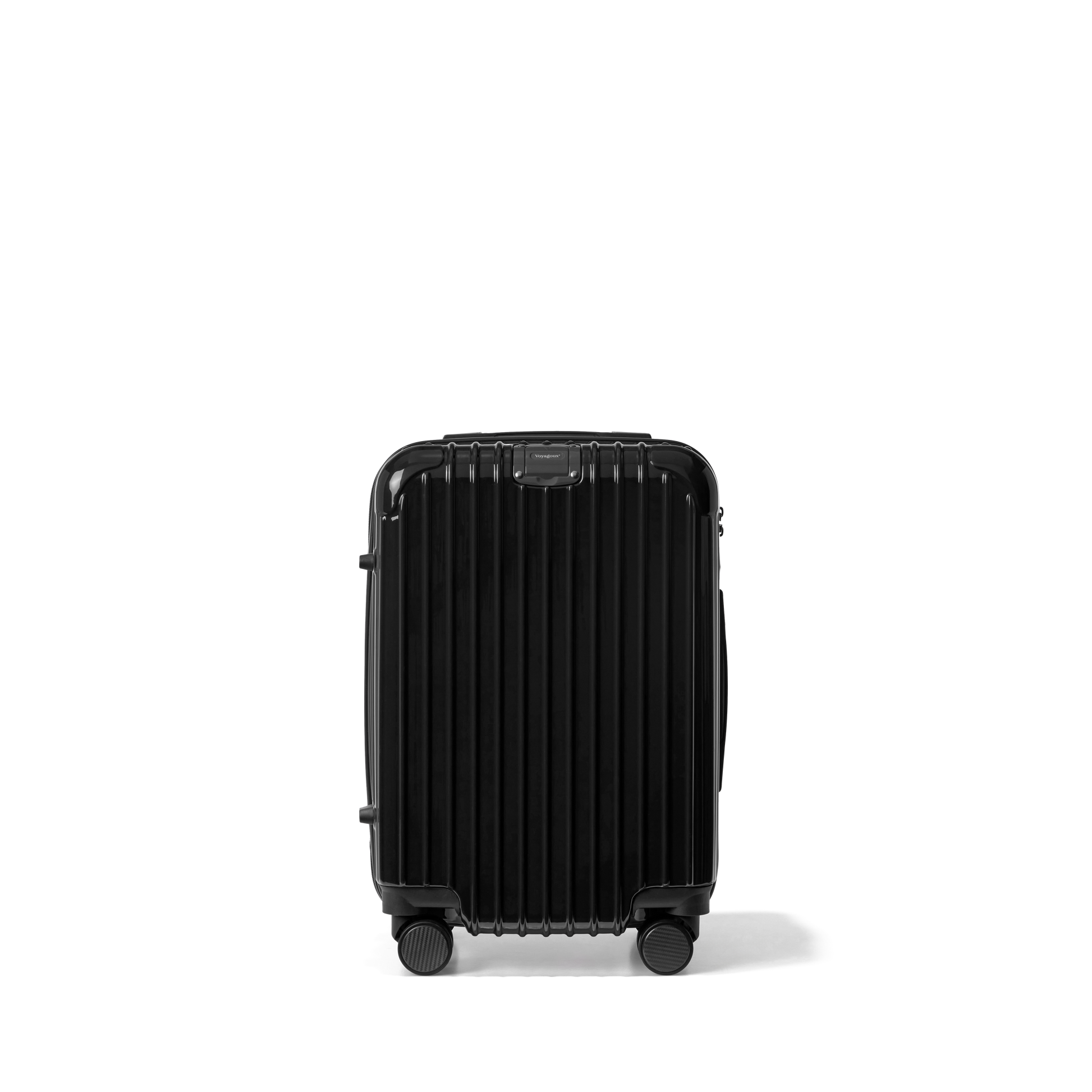 Handbagage koffer Zwart Essentials | Voyagoux voorkant