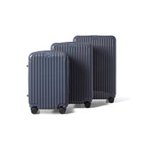 Kofferset 3 delig Nardo Grijs S / M / L Essentials | Voyagoux voorkant