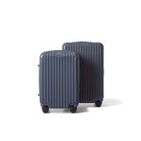 Kofferset 2 delig Nardo Grijs S / M Essentials | Voyagoux voorkant