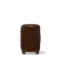 Handbagage koffer Donkerbruin Essentials | Voyagoux voorkant