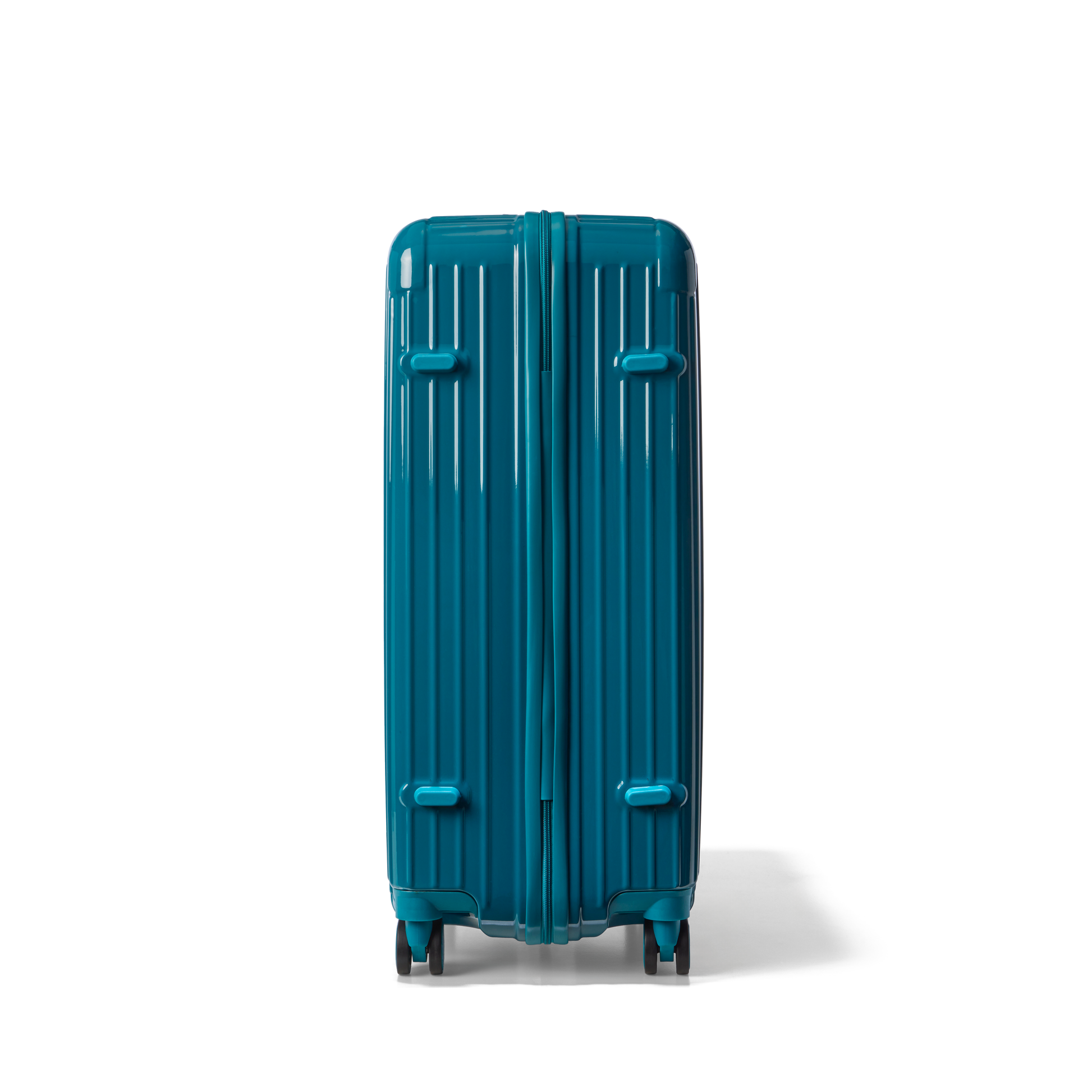 Reiskoffer Lichtblauw Large Essentials | Voyagoux zijkant