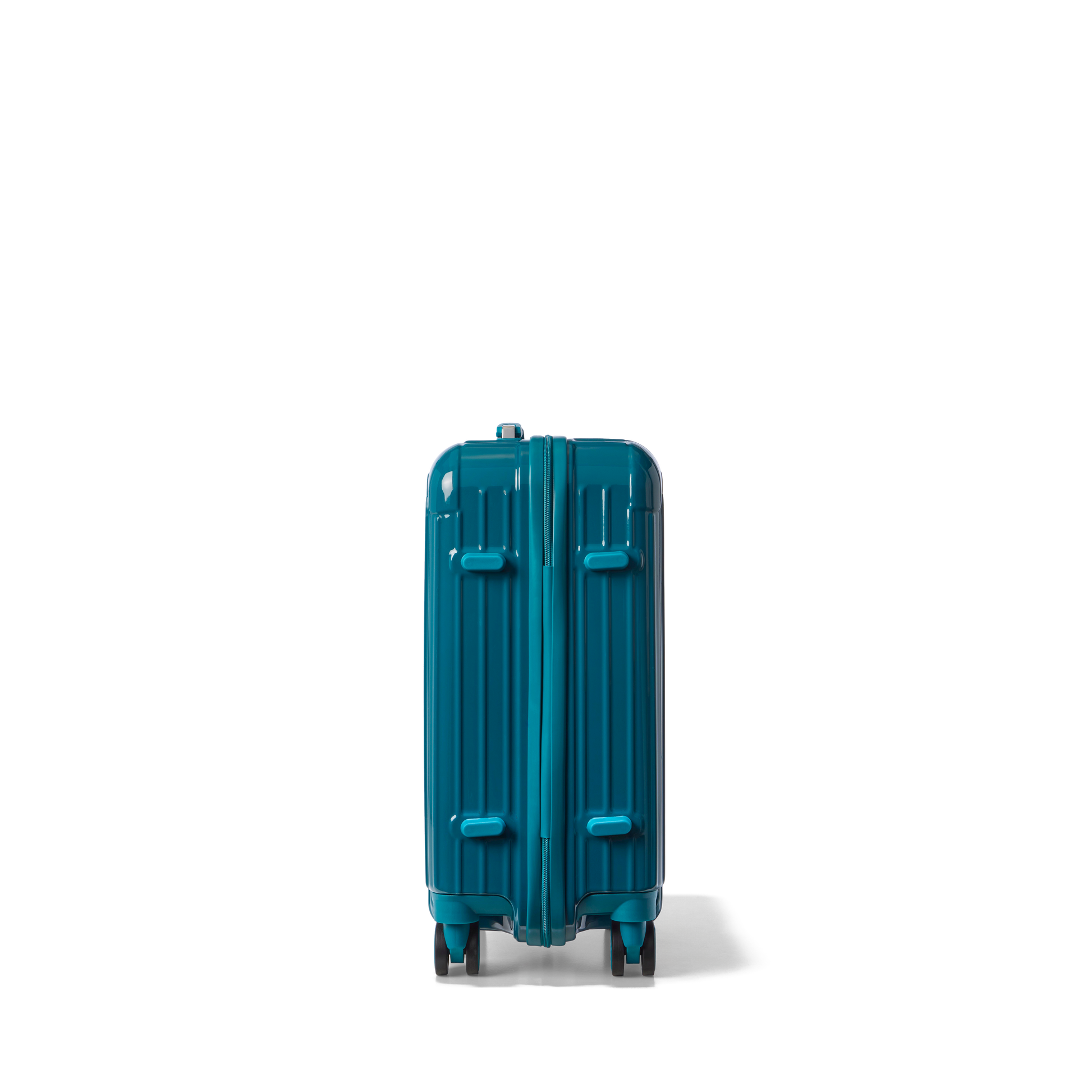 Handbagage koffer Lichtblauw Essentials | Voyagoux zijkant