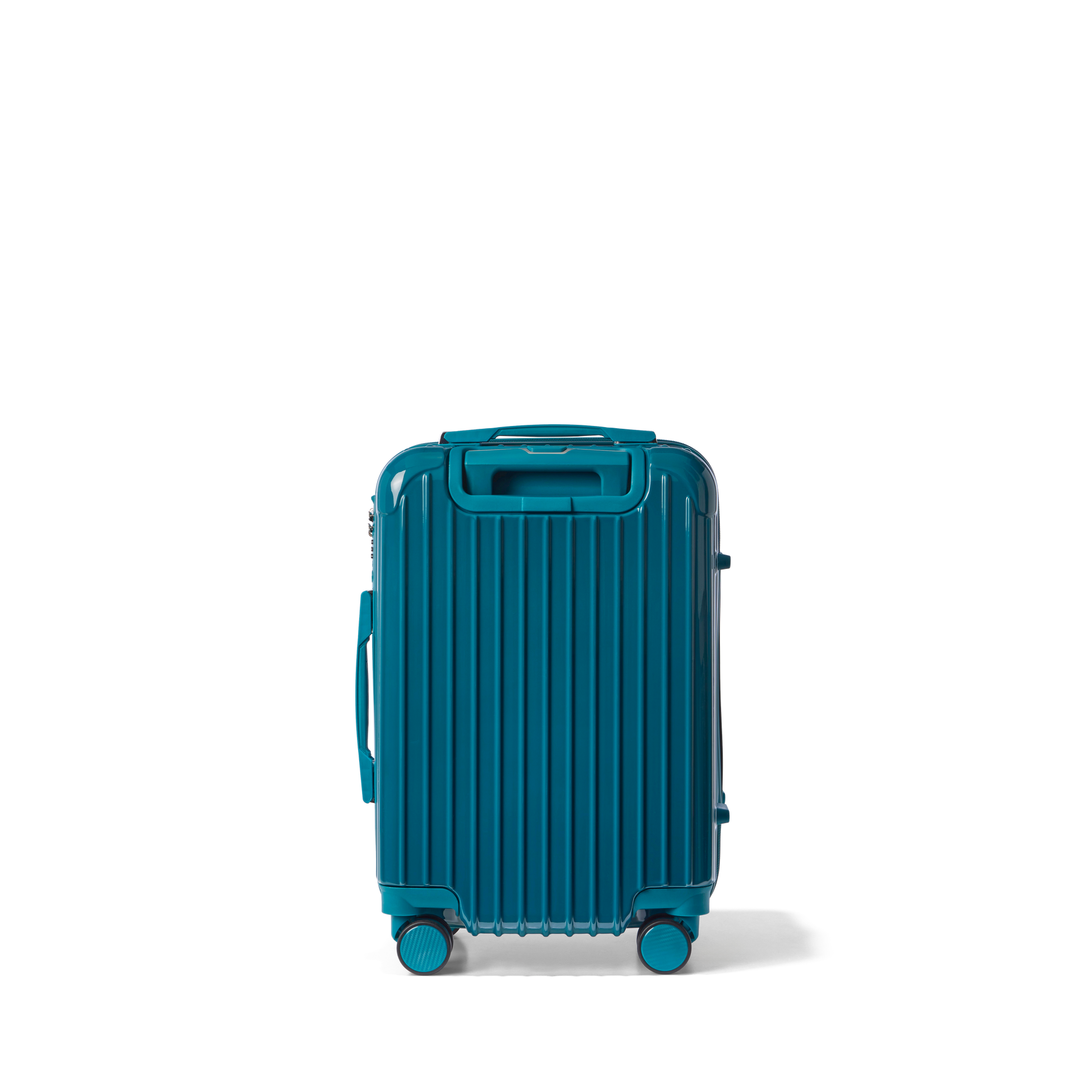 Handbagage koffer Lichtblauw Essentials | Voyagoux achterkant