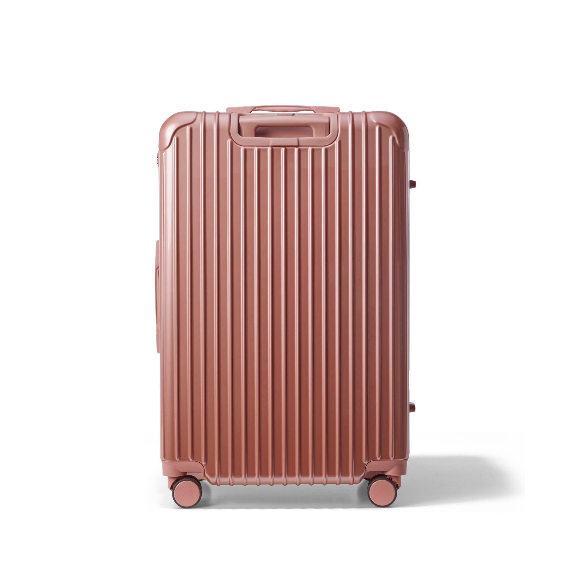 Reiskoffer Rose Gold Large Essentials | Voyagoux achterkant