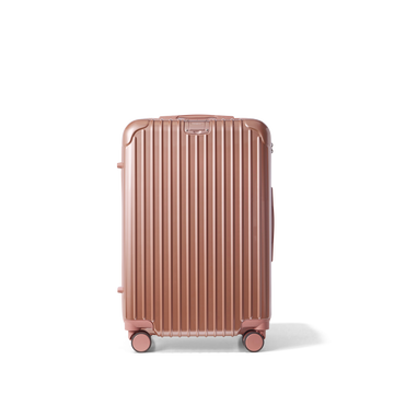 Reiskoffer Rose Gold Medium Essentials | Voyagoux voorkant