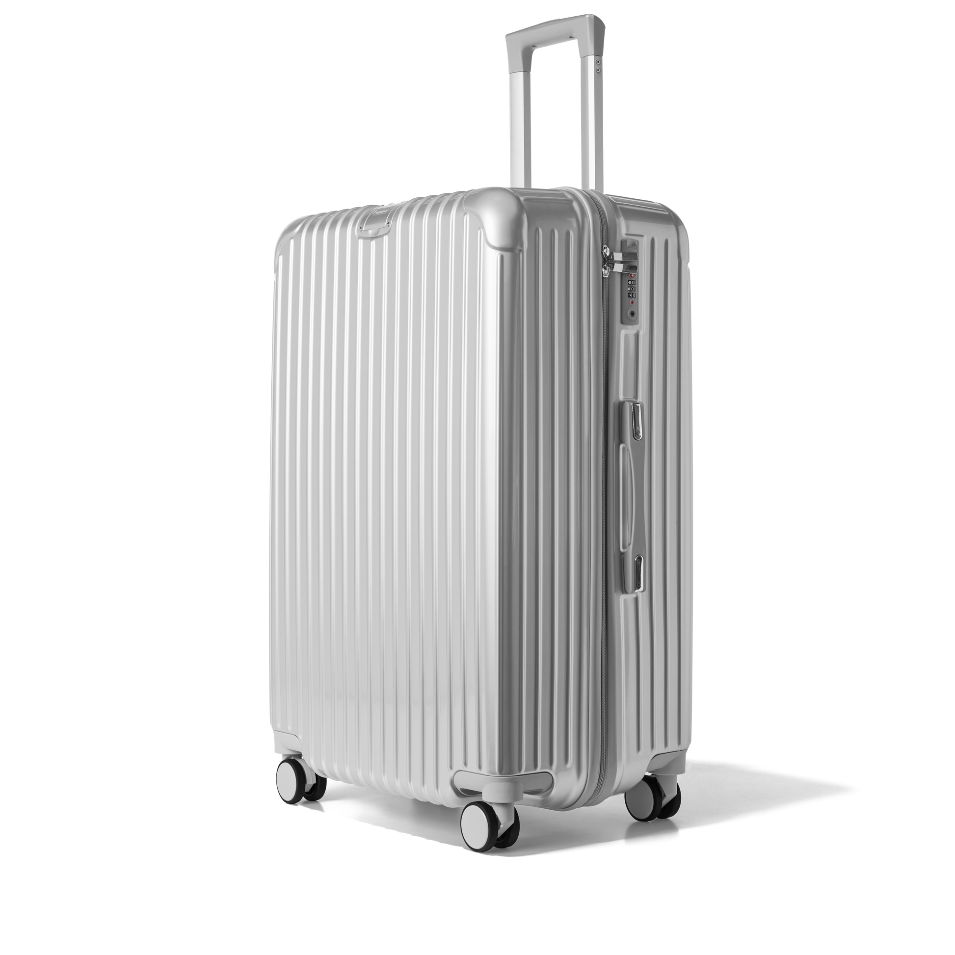 Reiskoffer Zilver Large Essentials | Voyagoux 