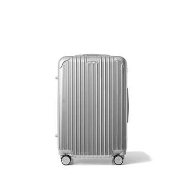 Reiskoffer Zilver Medium Essentials | Voyagoux voorkant