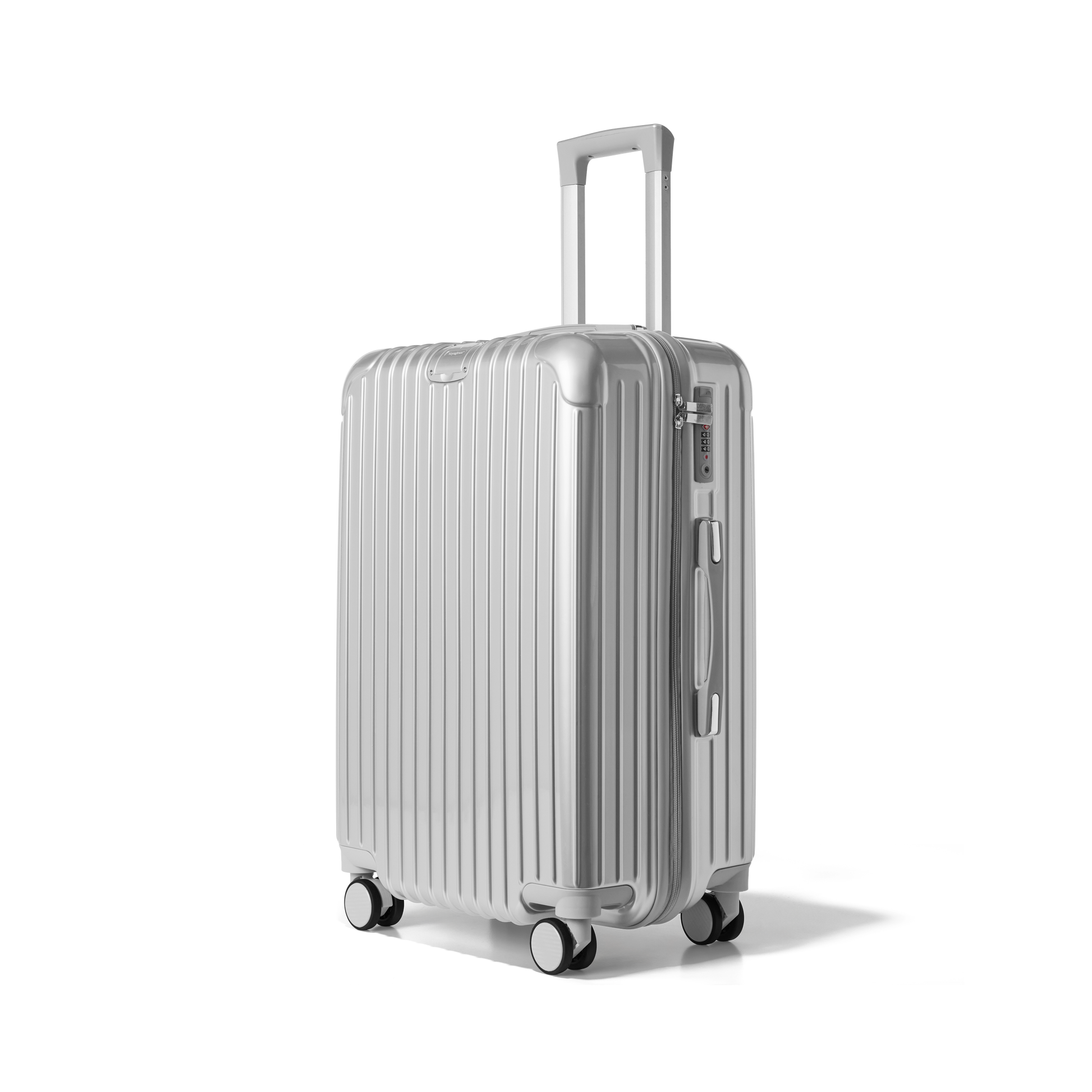 Reiskoffer Zilver Medium Essentials | Voyagoux 