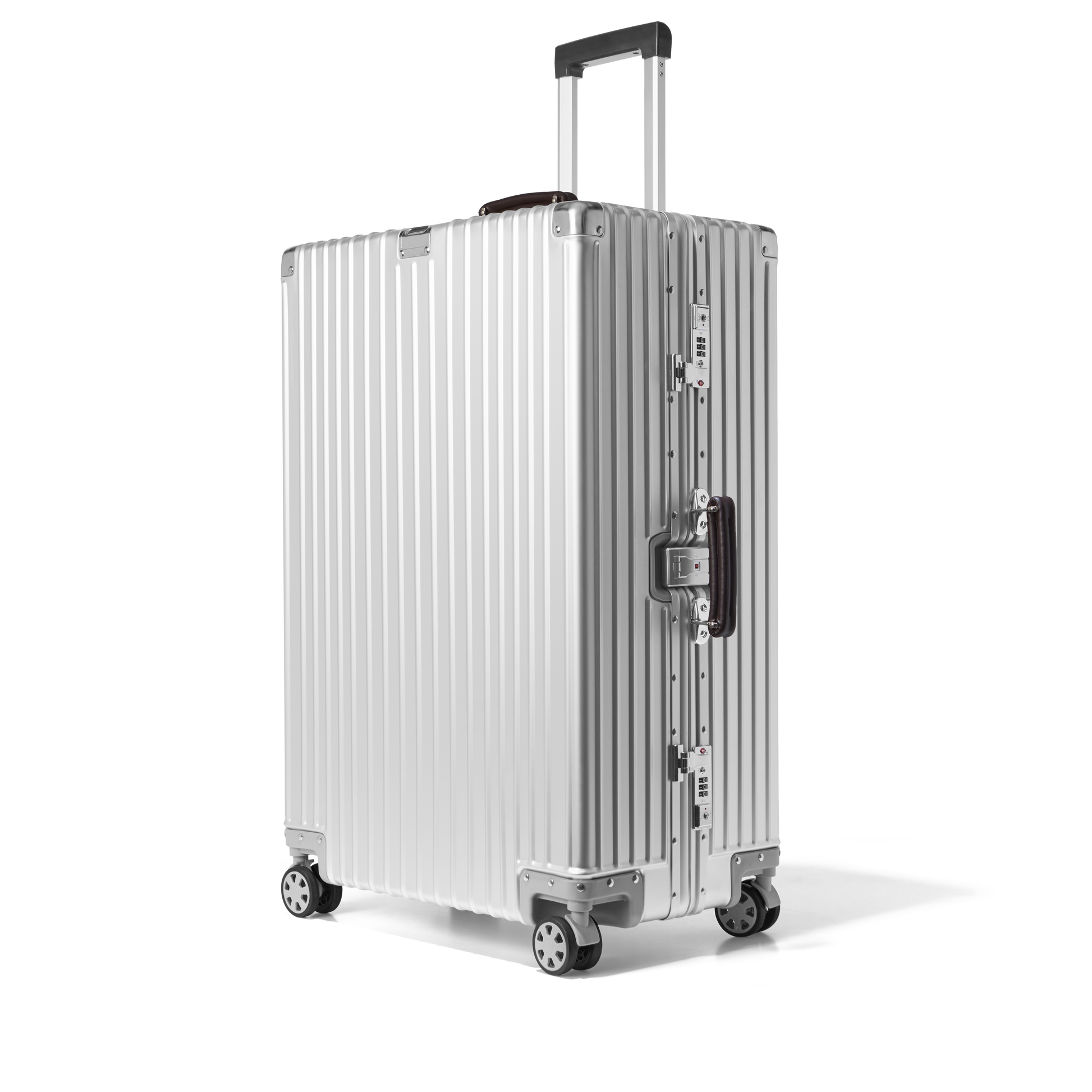 Reiskoffer Aluminium Zilver ICON | Voyagoux