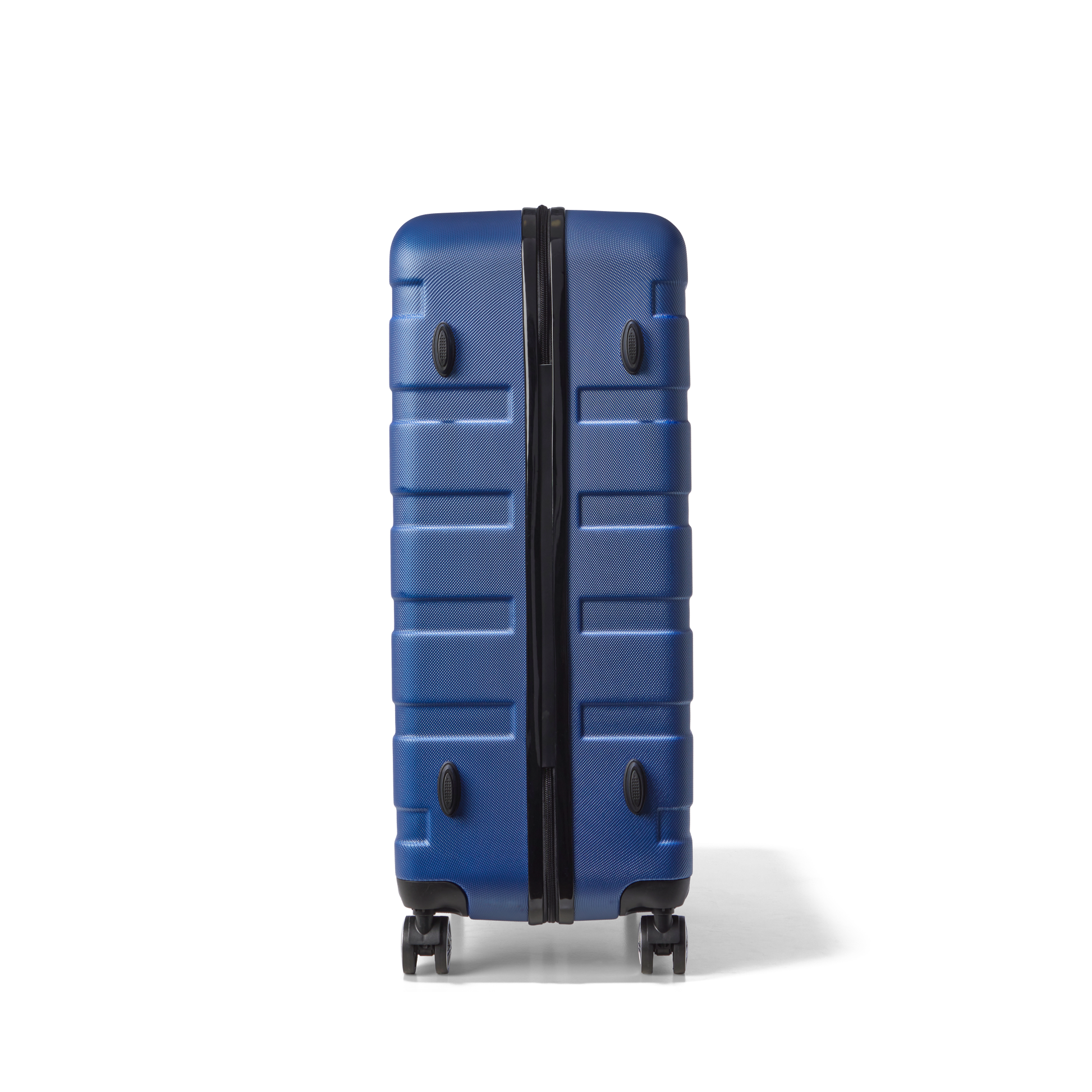 Reiskoffer Blauw Large Revelation | Voyagoux zijkant