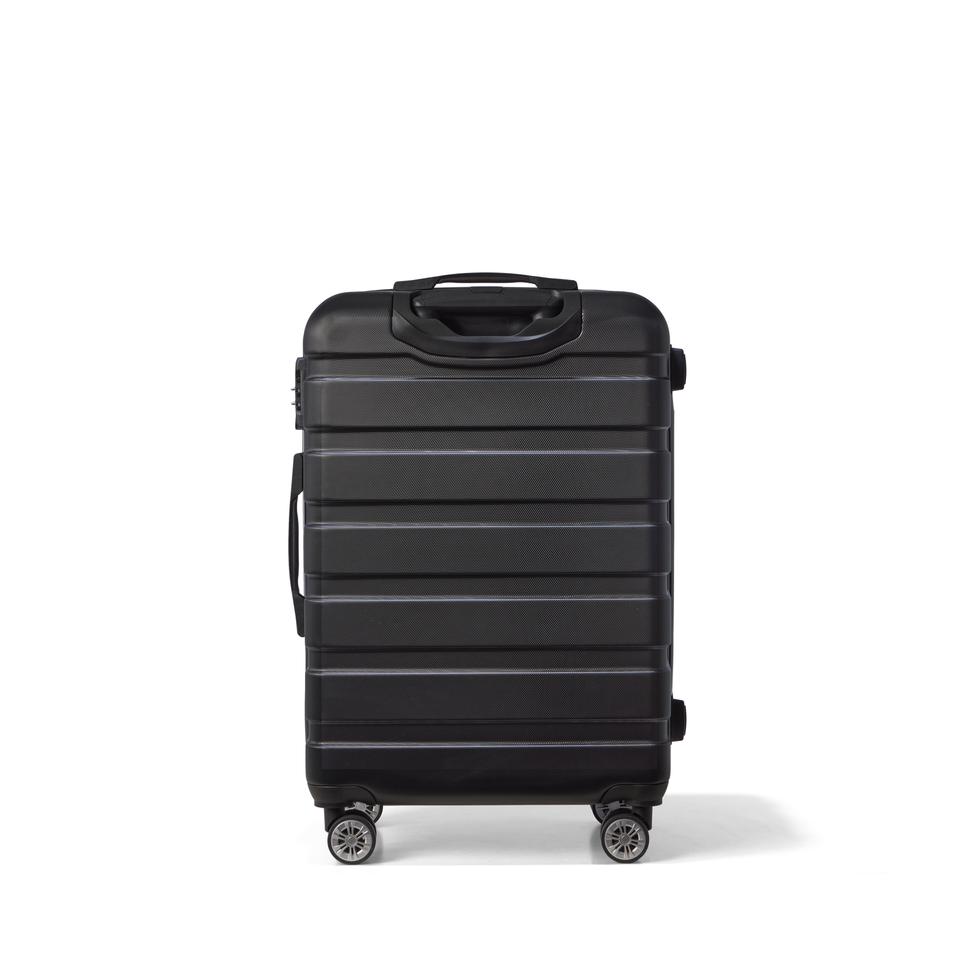 Reiskoffer Zwart Medium Revelation | Voyagoux achterkant