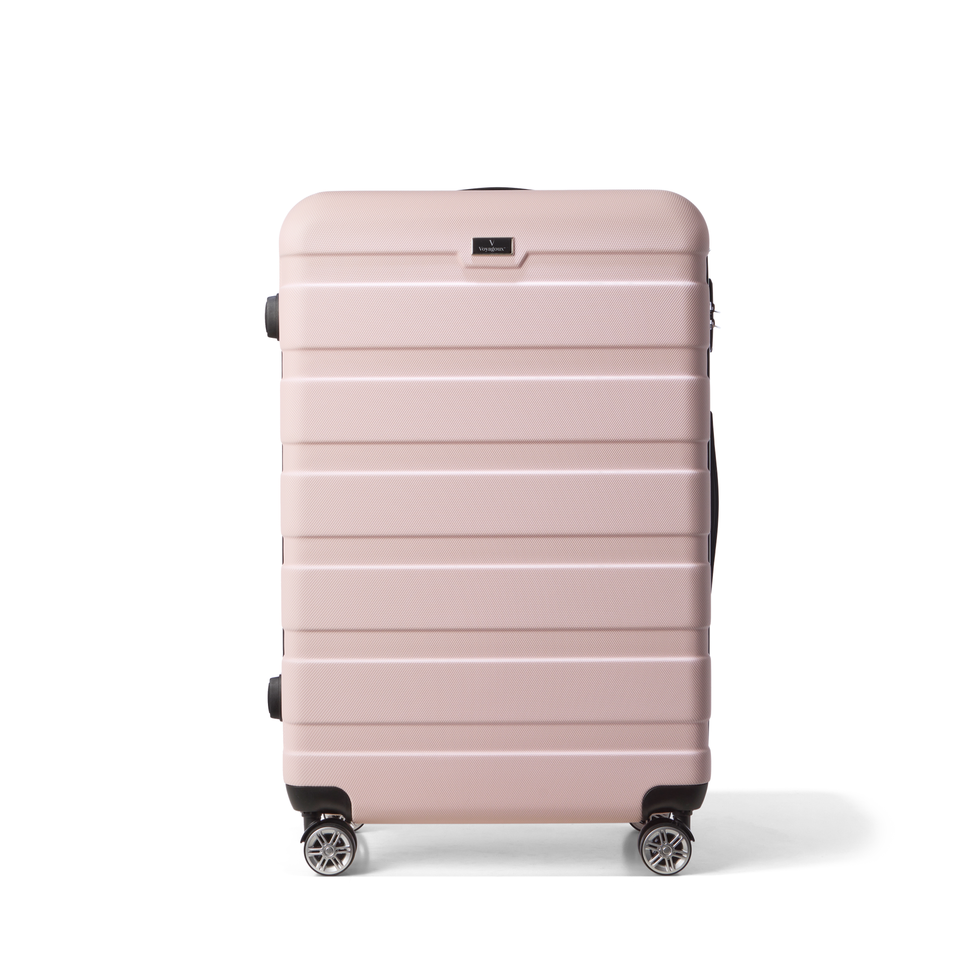 Reiskoffer Lichtroze Large Revelation | Voyagoux voorkant